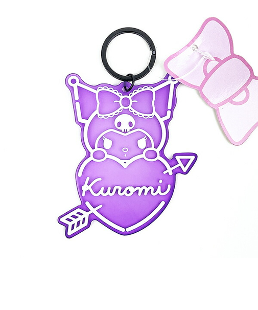 サンリオ クロミ マット染色キーホルダー (パープル) Sanrio