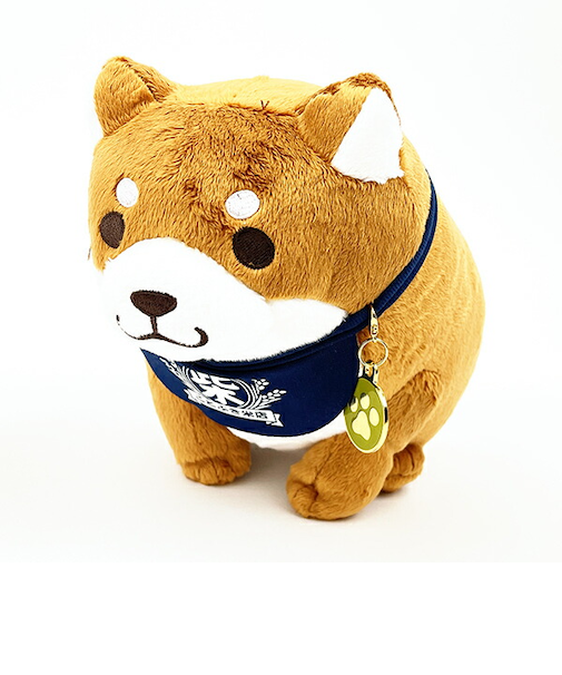 忠犬もちしば おかかおすわり ぬいぐるみ(S)