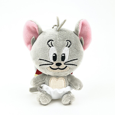 トムとジェリー タフィー マスコットキーチェーン ぬいぐるみ 人形 インテリア キッズ