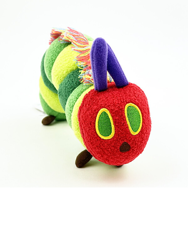 はらぺこあおむし ぬいぐるみ カラフル Ｍ マスコット 人形 インテリア キッズ