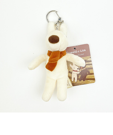 チサとガスパール リサ Chocolate マスコットキーチェーン ぬいぐるみ キーホルダー