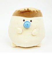 お文具といっしょ ばぶんぐさん プリンさん ぬいぐるみ Ｍ マスコット インテリア