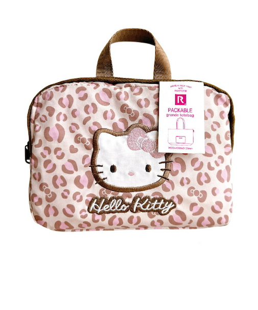 サンリオ ハローキティ パッカブル トートバッグ Lサイズ (Hello Kitty) 折り畳み Sanrio