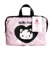 サンリオ ハローキティ パッカブル トートバッグ XLサイズ (Heart) 折り畳み Sanrio