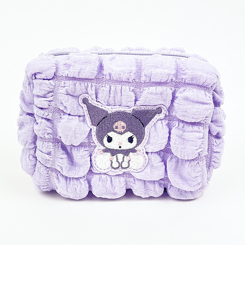 サンリオ クロミ スクエアポーチ ポコポコワッペン Sanrio
