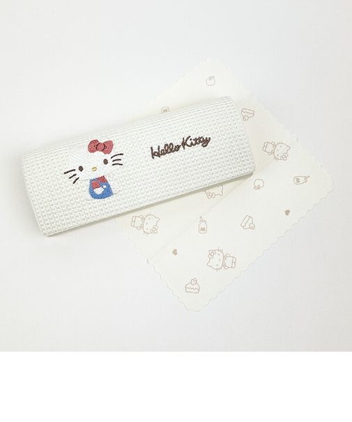 サンリオ ハローキティ メガネケース ポコポコワッペン Sanrio