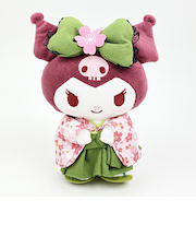 サンリオ クロミ 抹茶着物 ぬいぐるみ S インテリア