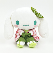 サンリオ シナモロール 抹茶着物 ぬいぐるみ S インテリア