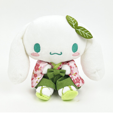 サンリオ シナモロール 抹茶着物 ぬいぐるみ S インテリア