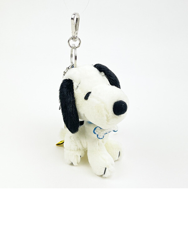 スヌーピー SNOOPY 75th 60s マスコット ぬいぐるみ ブルー
