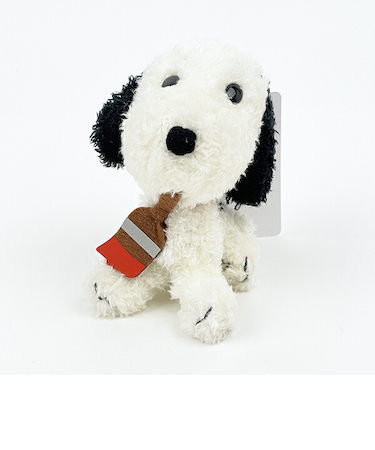 スヌーピー SNOOPY 75th セレブレーション マスコット ぬいぐるみ レッド
