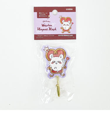 ちいかわ モモンガ 木製マグネットフック