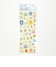 ちいかわ スケジュールシール Ｃ 文具 学校 オフィス ブルー