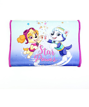 パウパトロール ジュニア低反発枕 Star Power ! パープル 枕 寝具 キッズ スカイ エベレスト