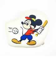 ディズニー Disney ミッキーマウス ダイカットクッション 三郷陶器 アイボリー インテリア