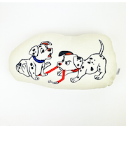 ディズニー Disney 101匹わんちゃん ダイカットクッション 三郷陶器 アイボリー インテリア