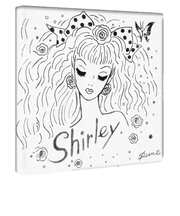 内藤ルネ キャンバスアート Sirley インテリア アートパネル