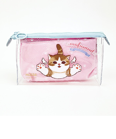 モフサンド mofusand 天使にゃん クリアポーチマチ