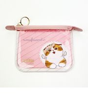 モフサンド mofusand 天使にゃん クリアポーチミニフラット