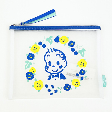 オサムグッズ ジャック メッシュポーチ (ブルー) OSAMUGOODS