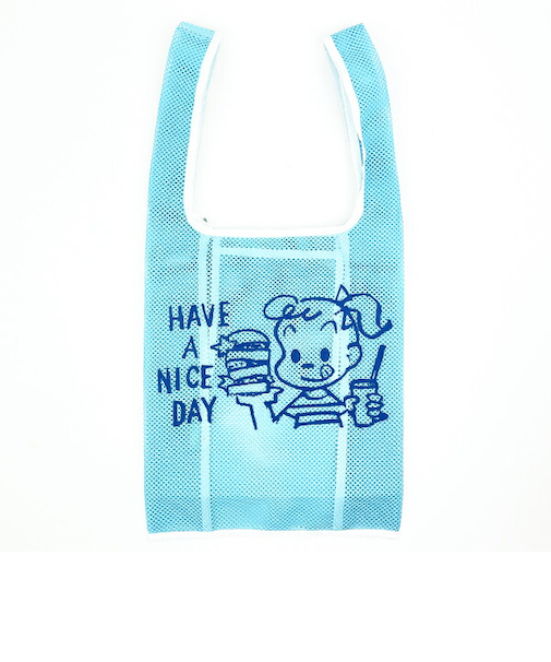 オサムグッズ ジル メッシュバッグ (ブルー) OSAMUGOODS
