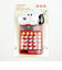 スヌーピー マスコット電卓 (レッド) スクール  SNOOPY