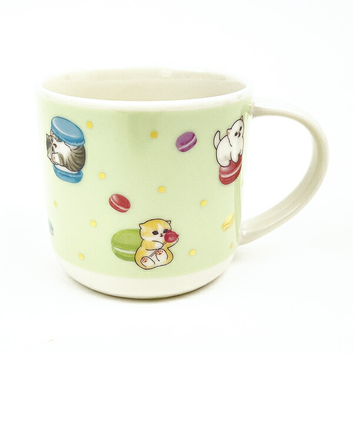 もふさんど mofusand スイーツにゃん マグ(マカロン) コップ 日本製