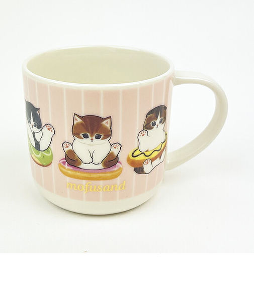 もふさんど mofusand スイーツにゃん マグ(ドーナツ) コップ 日本製