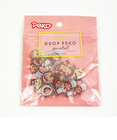 ペコちゃん DROPPEKO PASTELシール ステッカー フレークシール 文具