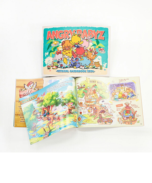 angrybabyz アンベビ ab ガイドブック 2024 設定集 画集 絵本 文具