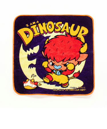 angrybabyz アンベビ ハンカチ 恐竜バフ ミニハンカチ タオルハンカチ