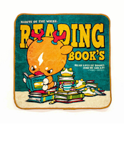 angrybabyz アンベビ ハンカチ ウィズ読書 ミニハンカチ タオルハンカチ