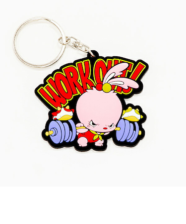 angrybabyz アンベビ ラバーストラップ  ミッシー キーホルダー