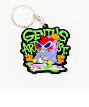 angrybabyz アンベビ ラバーストラップ スパイク キーホルダー