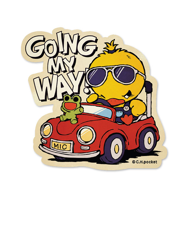 angrybabyz アンベビ ステッカー ゴーイングマイウェイ シール 文具 デコ カスタム