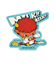 angrybabyz アンベビ ステッカー バフミルク シール 文具 デコ カスタム