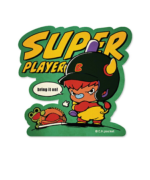 angrybabyz アンベビ ステッカー スーパープレイヤー シール 文具 デコ カスタム