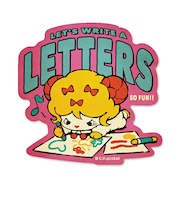 angrybabyz アンベビ ステッカー お手紙 シール 文具 デコ カスタム