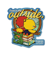 angrybabyz アンベビ ステッカー 窓の外 シール 文具 デコ カスタム