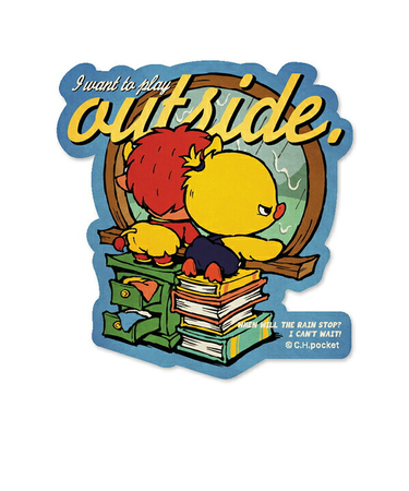 angrybabyz アンベビ ステッカー 窓の外 シール 文具 デコ カスタム