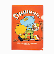 angrybabyz アンベビ クリアファイル つまみ食い 書類入れ 文具