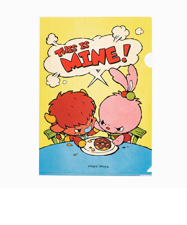 angrybabyz アンベビ クリアファイル 最後の一つ 書類入れ 文具