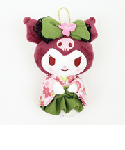 サンリオ クロミ 抹茶着物 マスコット ぬいぐるみ インテリア
