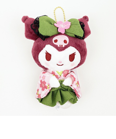 サンリオ クロミ 抹茶着物 マスコット ぬいぐるみ インテリア