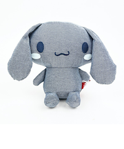 サンリオ シナモロール EDWIN ぬいぐるみ S インテリア デニム コラボ