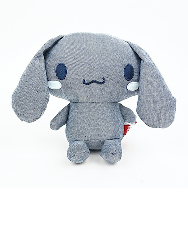 サンリオ シナモロール EDWIN ぬいぐるみ S インテリア デニム コラボ