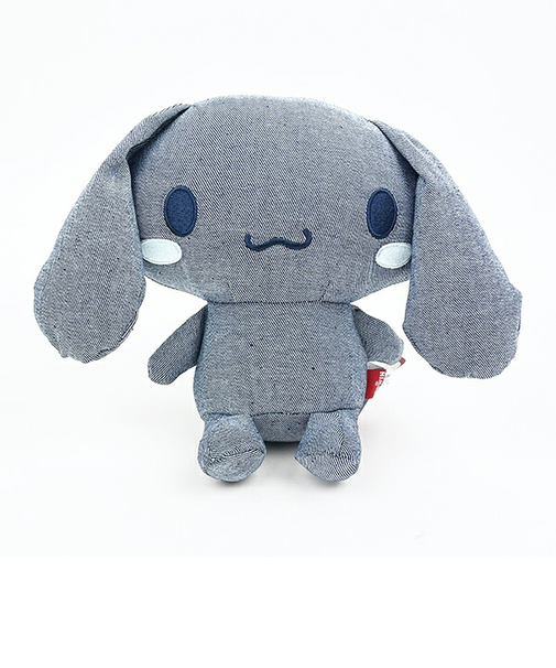 サンリオ シナモロール EDWIN ぬいぐるみ S インテリア デニム コラボ