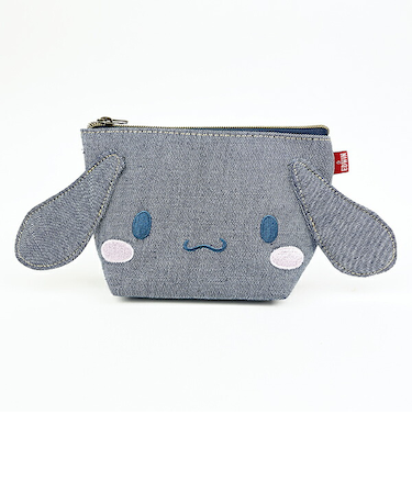 サンリオ シナモロール EDWIN 化粧ポーチ デニム コラボ