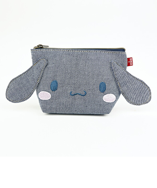 サンリオ シナモロール EDWIN 化粧ポーチ デニム コラボ