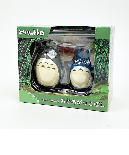 ジブリ となりのトトロ たのしくゆらゆらおきあがりこぼし 大トトロと中トトロ インテリア キッズ